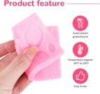 2 Pcs Rose Flowers and Leaves Chocolate Fondant Candy Silicone Molds for Cupcake Toppers, Crafting Projects, Wedding and Birthday Cake Decoration