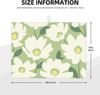 Large Dish Drying Mats For Kitchen Counter Microfiber Kitchen Drying Mat XL Draining Pad Absorbent Quick Drying Dish Mat 18x24 Inch - Flowers