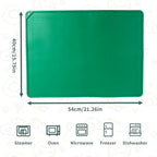 Silicone Pastry Mat, 21×15 inches, nonstick baking mat with measurements. Ideal for dough mat, pastry board, kitchen counter mat, dough rolling mat, pie crust mat, fondant mat, pasta/pizza mat.