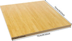 Butcher Block Countertop | 30x30in Wood Board Countertop | DIY Washer Dryer/Island/Kitchen Counter-top | countertop Cutting Board | 1102lbs Load Capacity | Wood Color | NO Base Legs, 1.38in Thick