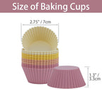 Silicone Baking Muffin Cups 12 Pack, Reusable Cupcake Liners Cake Molds, BPA Free, Dishwasher Safe (Orange Series, Standard)