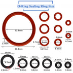 Wolfride 60 Pcs (4 Set) Seal O-Ring Kit Gasket Seal Set Saeco Philips Gaggia Coffee Machine, Professional Coffee Machine O'Rings Maintenance Kit Seal O Rings Nozzle Gasket