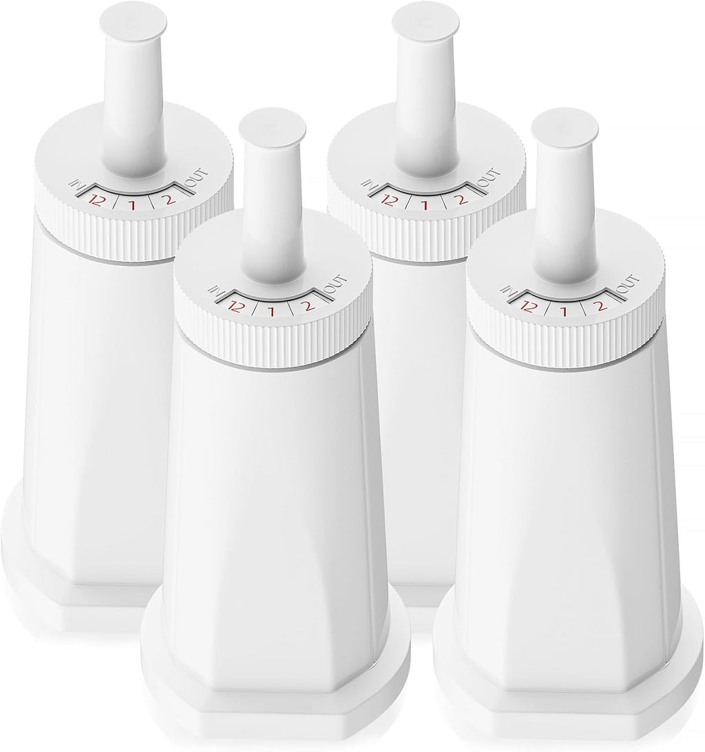 Water Filter for Breville Espresso Machine: 4 Pack Water Filters Replacement Compatible with Breville Barista Touch BES880 Barista Pro BES878 Oracle Touch BES990 BES980 Dual Boiler BES920