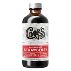 Cook's, Strawberry Extract for Baking, Preserves, Syrup, Cookies, Cakes, 16 oz