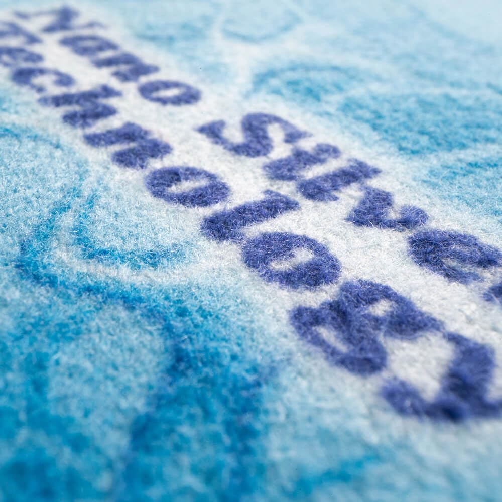 Sunbeam Cloth – Multipurpose Reusable Cleaning Cloth for Glass, Furniture, Floors, and More (Blue, Small)