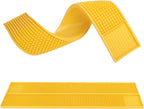 6 Pack Rubber Bar Mats, 24" x 3.15" Yellow Bar Service Spill Mat for Countertop Bartending, Efficient and Stylish Solution