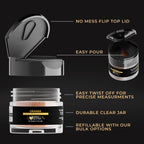 Brew Glitter Orange Edible Drink Glitter 1x 4g Jar for Cocktails, Beer, & Beverages