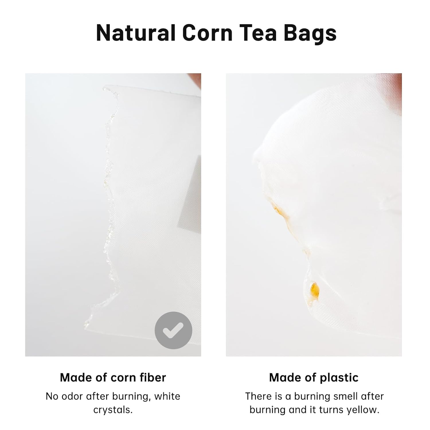 iTeaworld Yunnan Black Tea Loose Leaf, Non-GMO, No Sweetener, Authentic Chinese Tea, Honey & Sweet Potato Aroma, Strong tea,20 Corn Tea Bags for Black Tea Beginners - 1 Pack (3.5 oz)