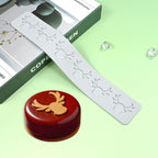mostsom 3D Hollow Out Lace Mold Silicone Christmas Deer Head Shape Fondant Molds Chocolate Mould for Cake Pastry Decor Baking Gumpastes Moulds Decoration (N_ Deer Head)