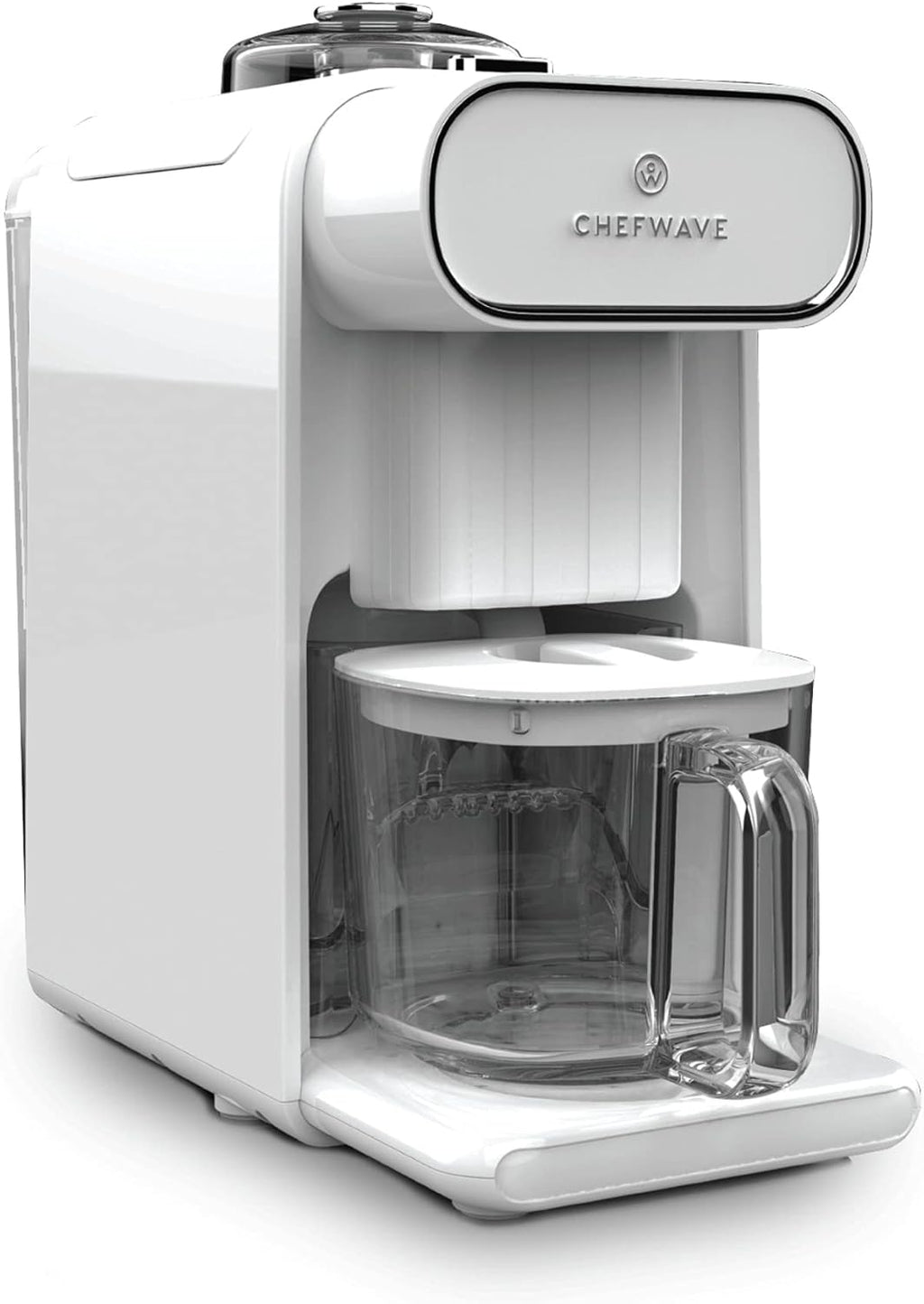 ChefWave Milkmade Dairy Alternative Vegan Nut Milk Maker Machine Almond Milk Soy Milk Oat Milk Cashew Milk Coconut Milk Macadamia Milk, No Soaking, Auto-Clean, Delay Start, Recipe Book - White