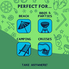 Lt. Blender's Margarita in a Bag - Margarita Mix - Each Bag Makes 1/2 Gallon of Frozen Margaritas – Non-GMO Cocktail Mix - No Margarita Machine Needed – Add Liquor, Wine or as a Mocktails (Pack of 1)