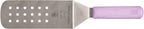 Mercer Culinary Millennia Perforated Turner/Spatula, 8 Inch x 3 Inch Blade, Purple Handle