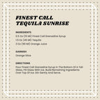 Finest Call Premium Grenadine Syrup Drink Mix, 1 Liter Bottle (33.8 Fl Oz), Pack of 6