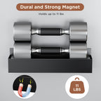 2 Pack Magnetic Spice Rack with 12 Spice Jars, Spice Labels, Magnetic Spice Organizer Shelf for Refrigerator, Microwave, Seasoning Organizer for Kitchen, Spice Jars with Label and Organizer Rack