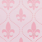Royalty Lily Flower Large Cale Decorating Stencil (Fleurdelis)