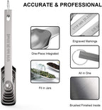 Wildone Measuring Cups & Spoons Set of 21 - Includes 7 Stainless Steel Nesting Cups, 8 Measuring Spoons, 1 Leveler & 5 Mini Measuring Spoons, Ideal for Dry and Liquid Ingredients