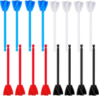 16 Pcs Epoxy Resin Mixer Paddles, Reusable Plastic Mixing Paddle Paint Stirrer for Drill, Multipurpose Helix Drill Mixer Attachment for Mixing Epoxy Resin Paint Silicone Molds, Works with Most Drills