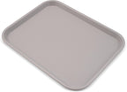 Carlisle FoodService Products Cafe Plastic Fast Food Tray, 14" x 18", Gray