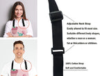 Cactus Bib Apron with Adjustable Neck for Men Women,Suitable for Home Kitchen Cooking Waitress Chef Grill Bistro Baking Apron