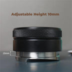 58mm Coffee Tamper & Distributor Set, 58mm Espresso Tamper Set with Stainless Steel Flat Base, Calibrated Spring Loaded Tampers Set with Cleaning Brush, Breville Espresso Accessories Kit