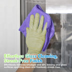 HOMEXCEL Microfiber Cleaning Cloth 12 Pack 12.5 x 12.5 Inch Microfiber Towels for Cars Ultra Absorbent Cleaning Rags Lint Free Cleaning Towels for Household Kitchen, Window Car Purple