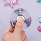 NiArt Fidget Spinner Toy DIY Bearing with Caps Set of 24, MR137 0.5" Single-Sealed Chrome Steel Bearing Balls Replacement High Speed 13mmx7mmx4mm Epoxy Resin Casting Craft Skateboard Stress Reliever