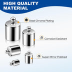 UCEC Calibration Weights for Digital Scale, Scale Weights Calibration Weights Kit, 1g 2g 5g 10g 20g Gram Weight Set with Storage Box and Tweezer