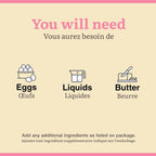 XO Baking Co. Gluten Free Coffee Cake Gourmet Baking Mix with Crumb Topping; Non-GMO; Kosher; Rice Free; Soy Free; Dairy Free; Peanut Free; No Preservatives; No Artificial Flavors or Colors, 6-Pack