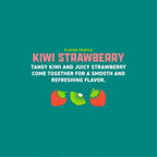 Gorilla Energy Drink, Kiwi Strawberry, 200mg Natural Caffeine, Real Fruit Juice Squeezed & Concentrated, L-Theanine, Taurine, Ginseng, Acetyl L-Carnitine, No Added Sugar and No Artificial Colors, 12 Pack