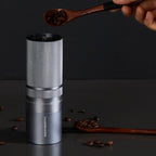 M1 Manual Coffee Grinder – 7 Star Stainless Steel Conical Burr, 60 Clicks External Adjustment, 30g Capacity : Portable Burr Grinder for Espresso, French Press, Turkish, Cold Brew