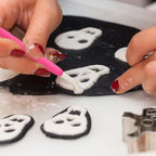 Patelai 10 Pcs Food Safe Paint Brushes Fondant Tools for Cake Baking Chocolate Sugar Cookie Decoration Cake Brushes for Luster Dust Pastry Decorating Supplies with Fondant and Gum Paste Tool(Clear)