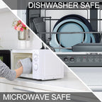 BoxedHome Nesting Plastic Mixing Bowl Set With Pour Spout, Microwave and Dishwasher Safe, BPA free Non-Slip Base, Set of 4 Size 1.7, 2.5, 3.5 and 4.5qt, Great for Prepping, Baking, Cooking (Dark Blue)