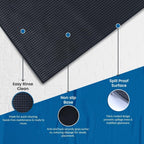 Bar Mat Bundle - Set of 4 | 1-Pack 18"x12", 2-Pack 18"x3"and ,1-Pack12"x6"