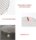 6.5" Round Cooling Rack Baking 304 Stainless Steel Versatile Steaming Grilling Fit Air Fryer,Cake Pan, Oven