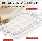 Silicone Muffin Pan with Metal Frame, Regular Size Cupcake Pan with Handle 12 Cups Nonstick Muffin Pan for Baking BPA Free 1 Pack