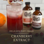 Cook's, Cranberry Extract for Breads, Muffins, Jellies, Jams, Sauces, Beverages, 8 oz
