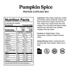 ProDough High Protein- Gluten Free Cupcake Mix, Low Carb, 13g of Protein per Cupcake, No Added Sugars, Keto Friendly, Makes 12, Healthy Dessert (Pumpkin Spice)