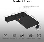 Silicone Espresso Machine Mat for Ninja Luxe Café ES601 | Top Protector, Anti-Slip, Waterproof & Heat-Resistant - Easy to Clean Accessories