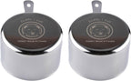 Honey Bear Kitchen 1 Cup 240 ml Measuring Scoop Cups, Polished Stainless Steel (Set of 2)