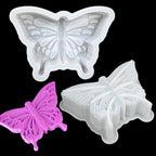 mostsom Butterfly Mousse Cake Silicone Mold DIY French Pastry Dessert Jelly Soap Flip Sugar Baking Tool Accessories (C_ Butterfly)