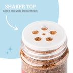 Sweets Indeed Cinnamon Brown Sugar Topping – 5.11 oz Jar | Holiday Baking & Drink Garnish | Edible Sugar for Cookies, Cupcakes, Cocoa, Coffee, Cocktails & Desserts