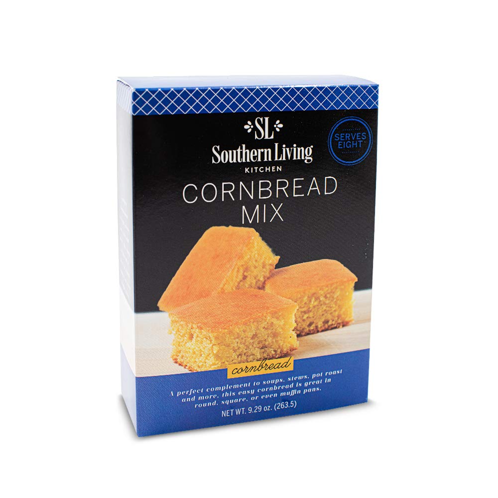 Southern Living Gourmet Cornbread Mix, Quick Homemade Taste, Perfect for Any Meal, Pair With Soups, Stews, Or Classic Pot Roast, Serves 8-10, 1 Box