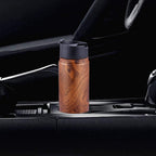 Sivaphe Tea Infuser Bottle With Removable Loose Leaf Tea Strainer, 18/8 Stainless Steel Insulated Travel Tumbler Festival Gift(Wood Grain)