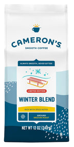 Cameron's Coffee Limited Edition Winter Blend, Ground, 12 Oz