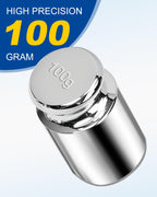 UCEC Calibration Weights for Digital Scale, 100g Gram Weights, Precision Stainless Steel Balance Scale Calibration Weight for Lab Educational Science