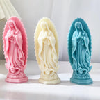Girl Sister Angel & Mary Resin Casting Molds - Silicone 3D Animal Molds for Candle Making & Home Decor