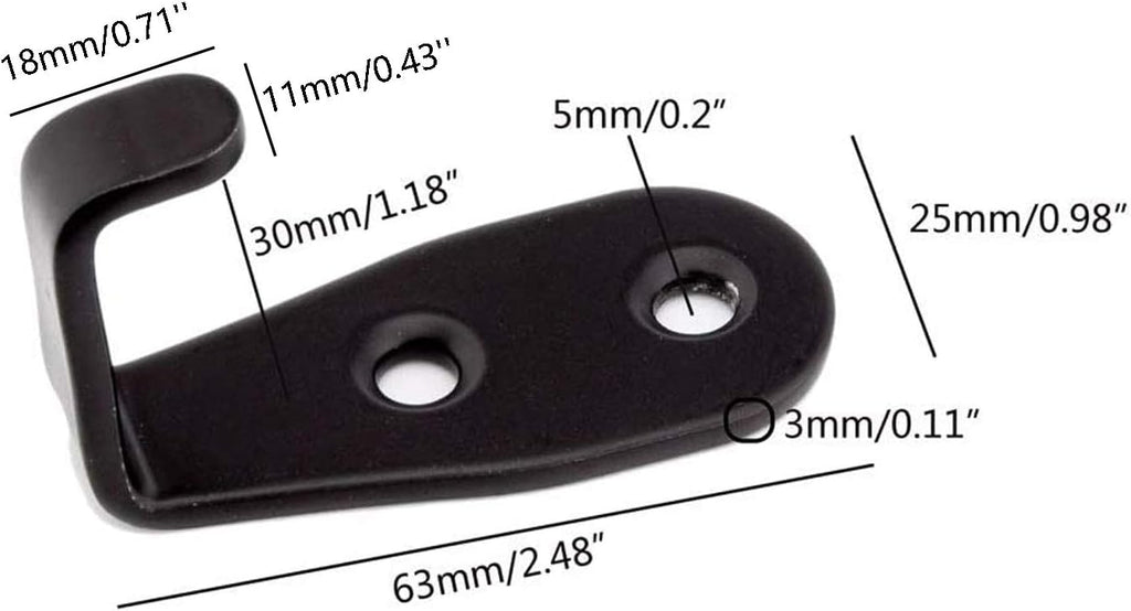 Heavy Duty Wall Hooks,Stainless Steel Screw On Hooks for Hanging Coats Plants Towels Keys Hats,Waterproof Single Shower Hanger Hooks for Garage Kitchen Bathroom 10 PCS (L Shape Large)