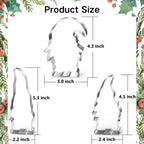 Gnome Cookie Cutter Set-5.3" 4.5" 4.3"-3-Pieces-Holiday Cookie Cutters Fondant Biscui Cutters