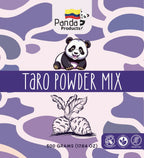 Panda Products Premium Taro Powder – 17.64 oz | Creamy & Nutty Flavor for Bubble Tea, Smoothies, Milkshakes, Slushes & Desserts