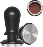 51mm Espresso Tamper, Coffee Tamper with Calibrated Spring Loaded,Tamper Tool With Sound Feedback click, Self Leveling Tamper for Barista, Compatible with 51mm De'Longhi Portafilter